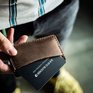 Rustico🦎Single Track Leather Wallet🌵